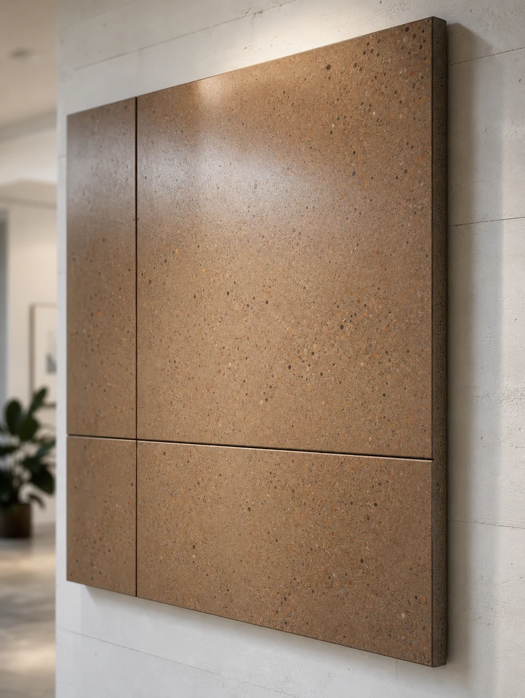 Abstract architectural textures in warm tones